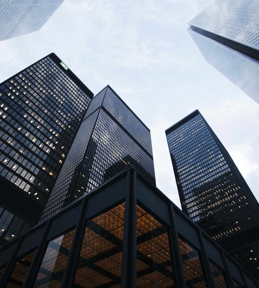 Modern building exterior