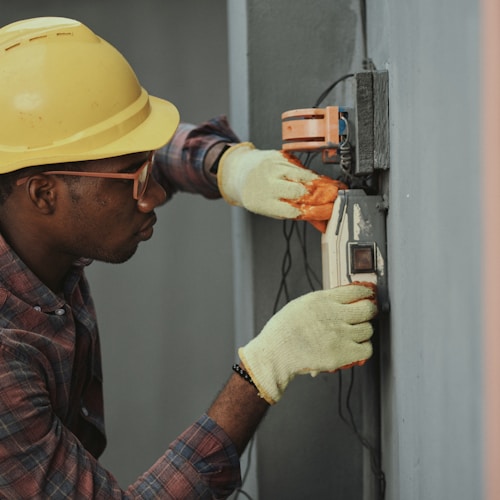 Door handle hardware